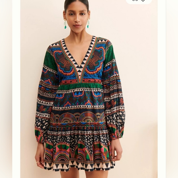 Anthrpologie Farm Rio Gypsy Dress - Picture 1 of 6